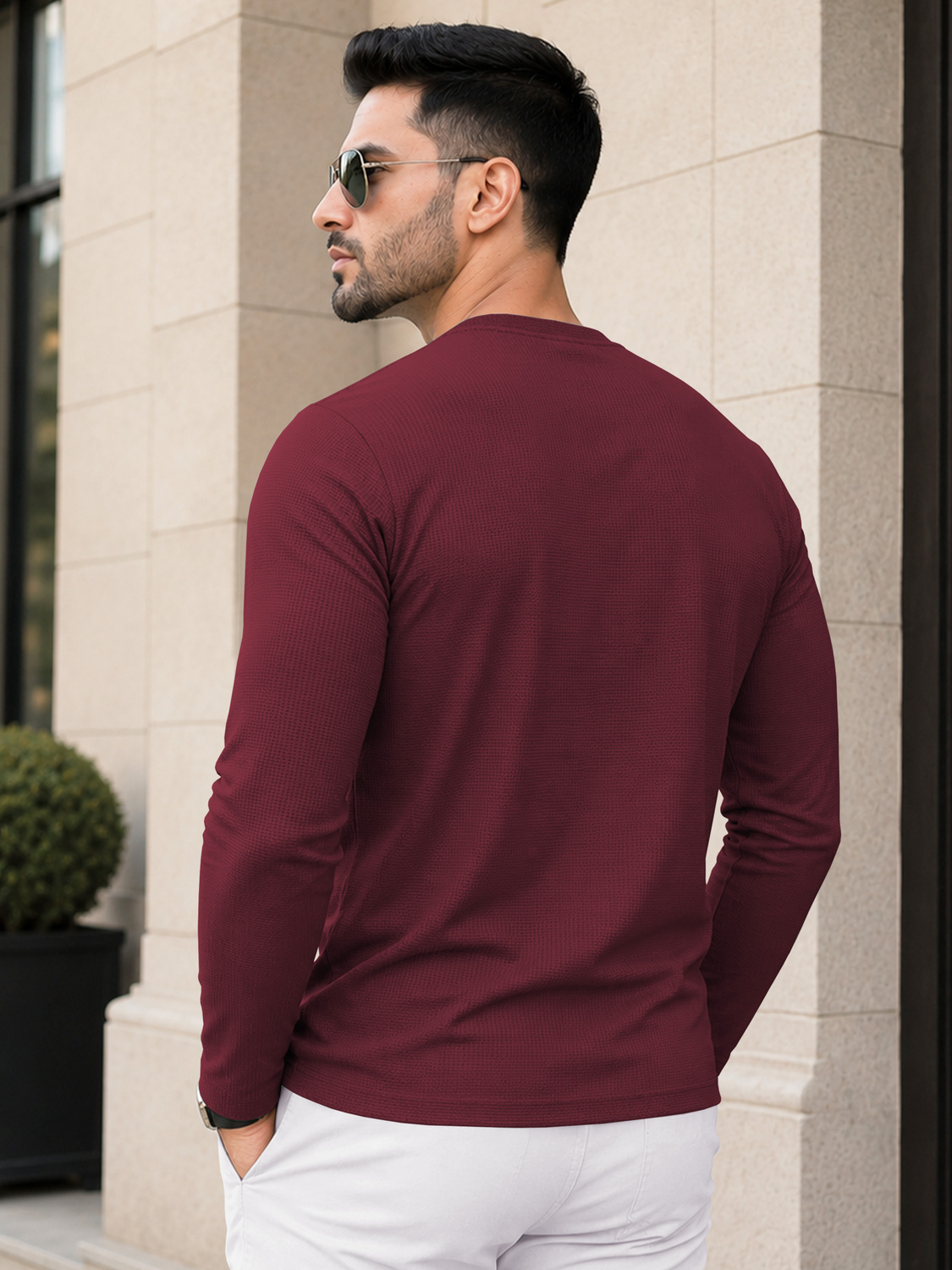 Verve Cotton-blend jersey