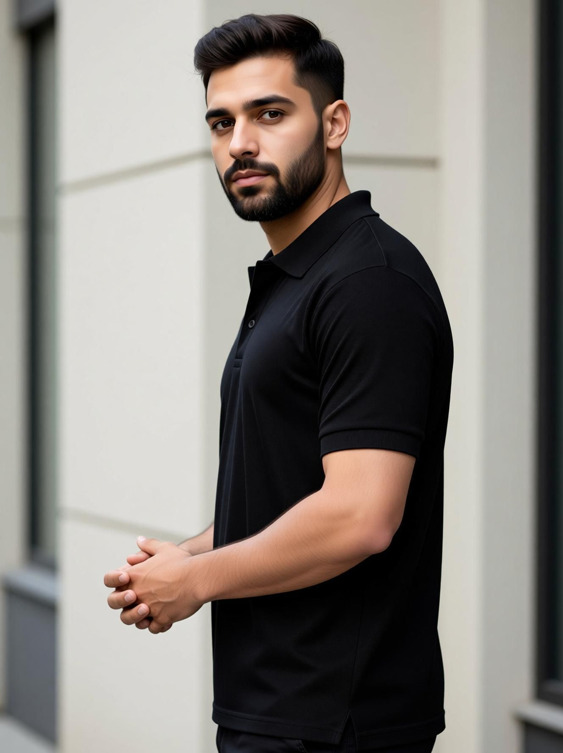 Kavish Ribbed collar