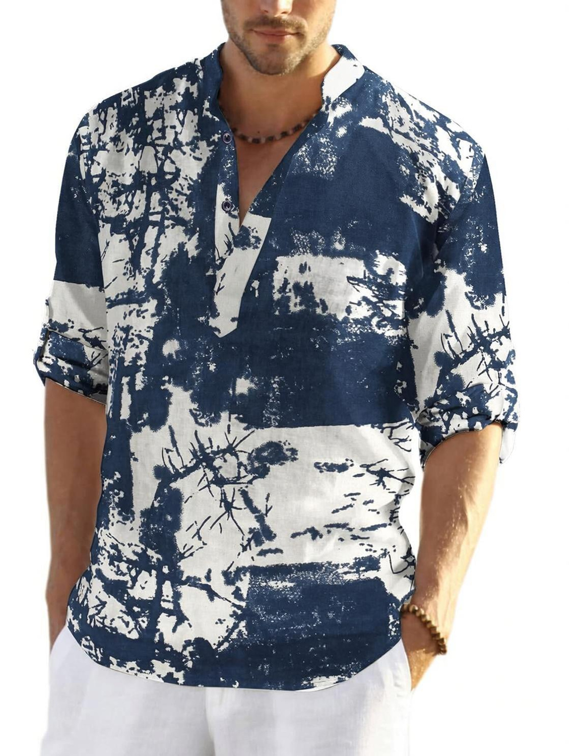 Hridhaan Artistic graphic print Shirt