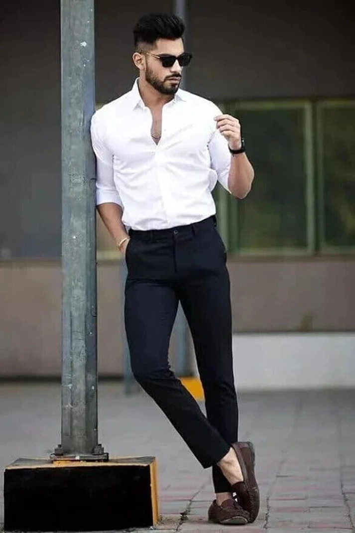 Plain Burgundy Shirt 