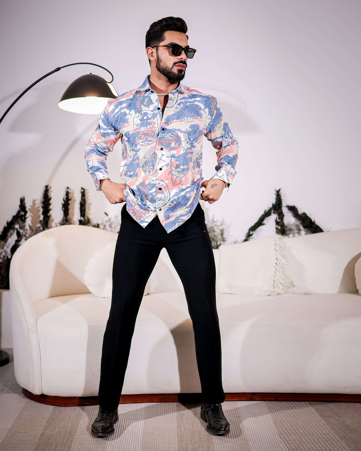 Metronex Cotton Blend Shirt 