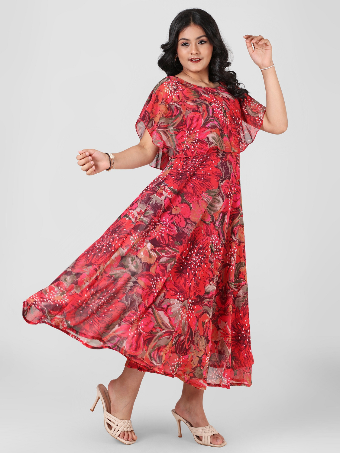 Aamira Floral maxi dress