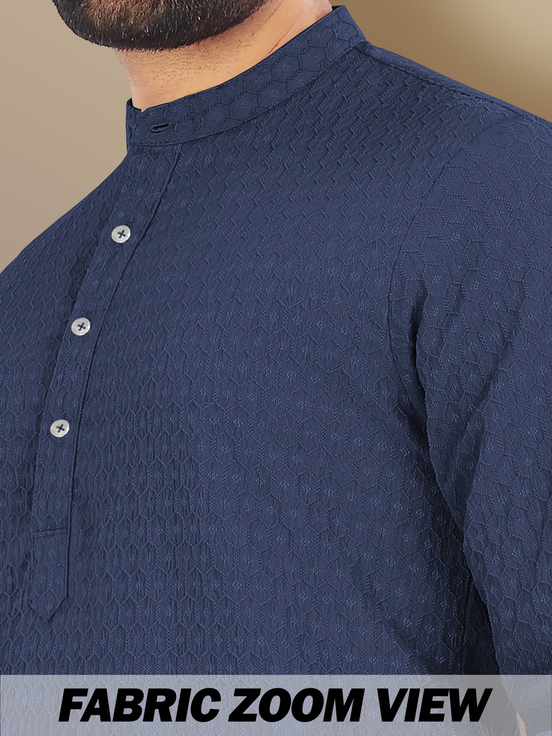 Verve  Art Silk Solid Straight Kurta 