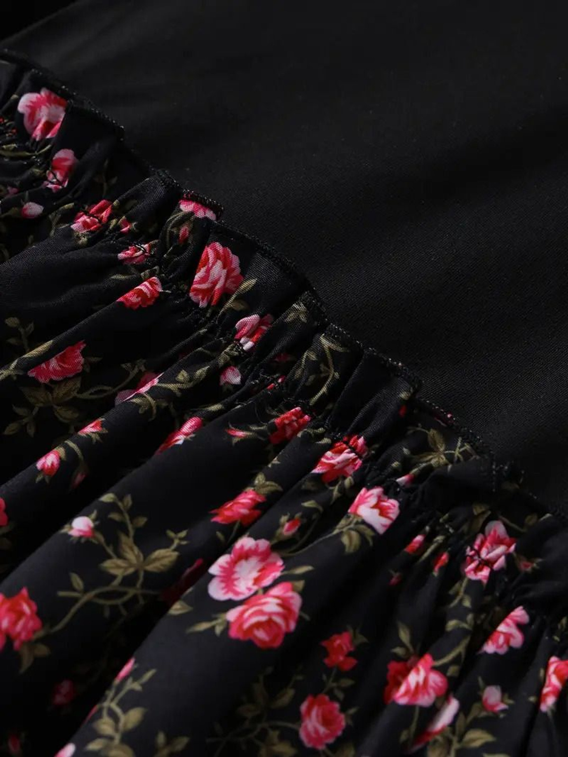 Parnika Black Full Sleeve Midi