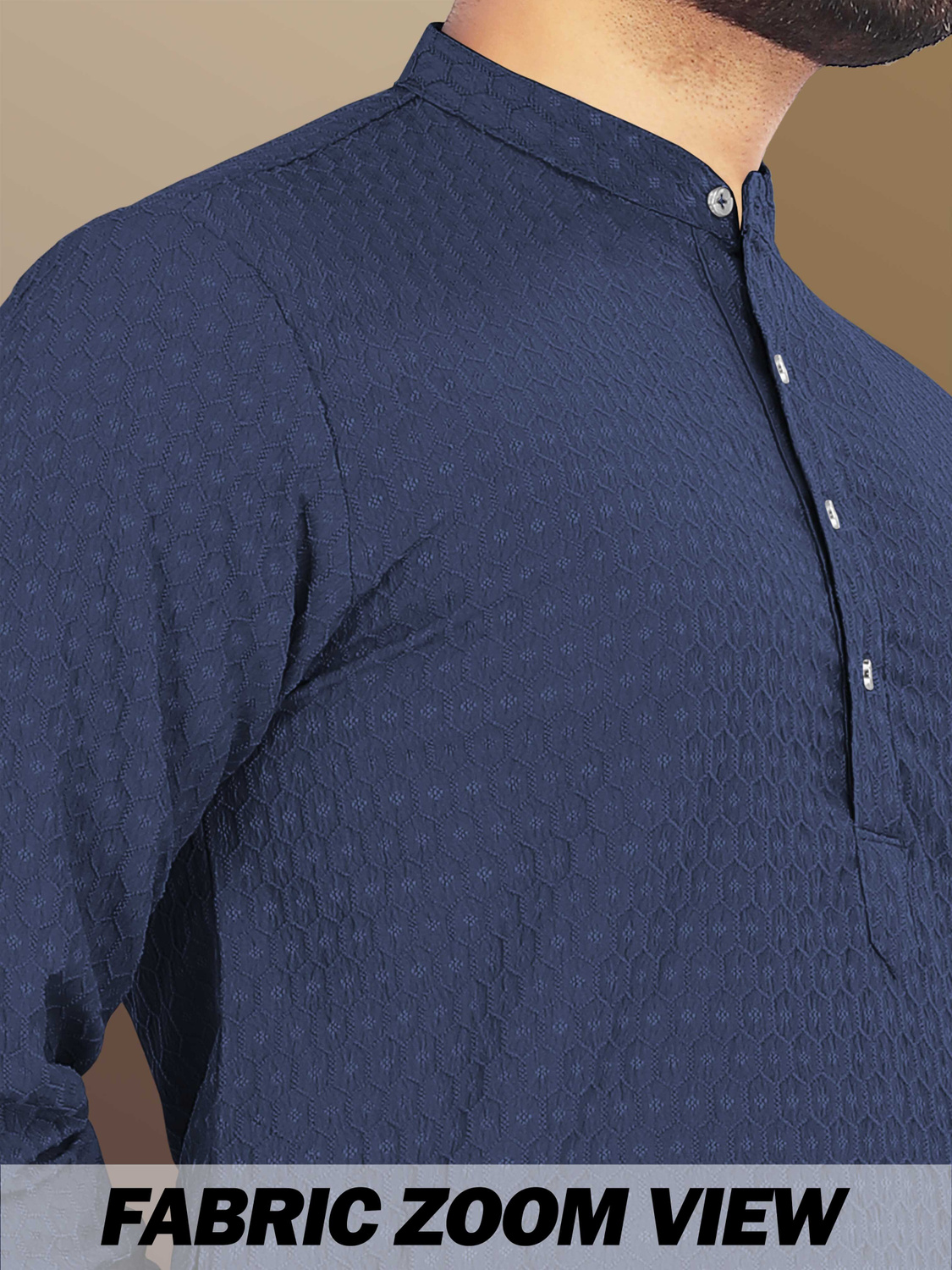 Verve  Art Silk Solid Straight Kurta 