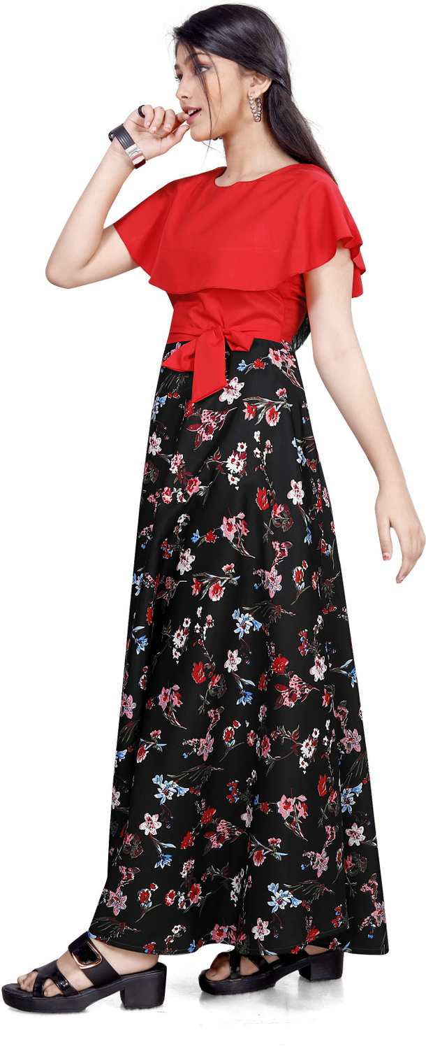 Aamira Multicolored floral prints