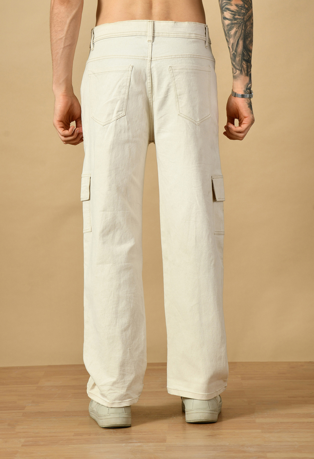 Metronex  Solid Denim Loose Fit Jeans
