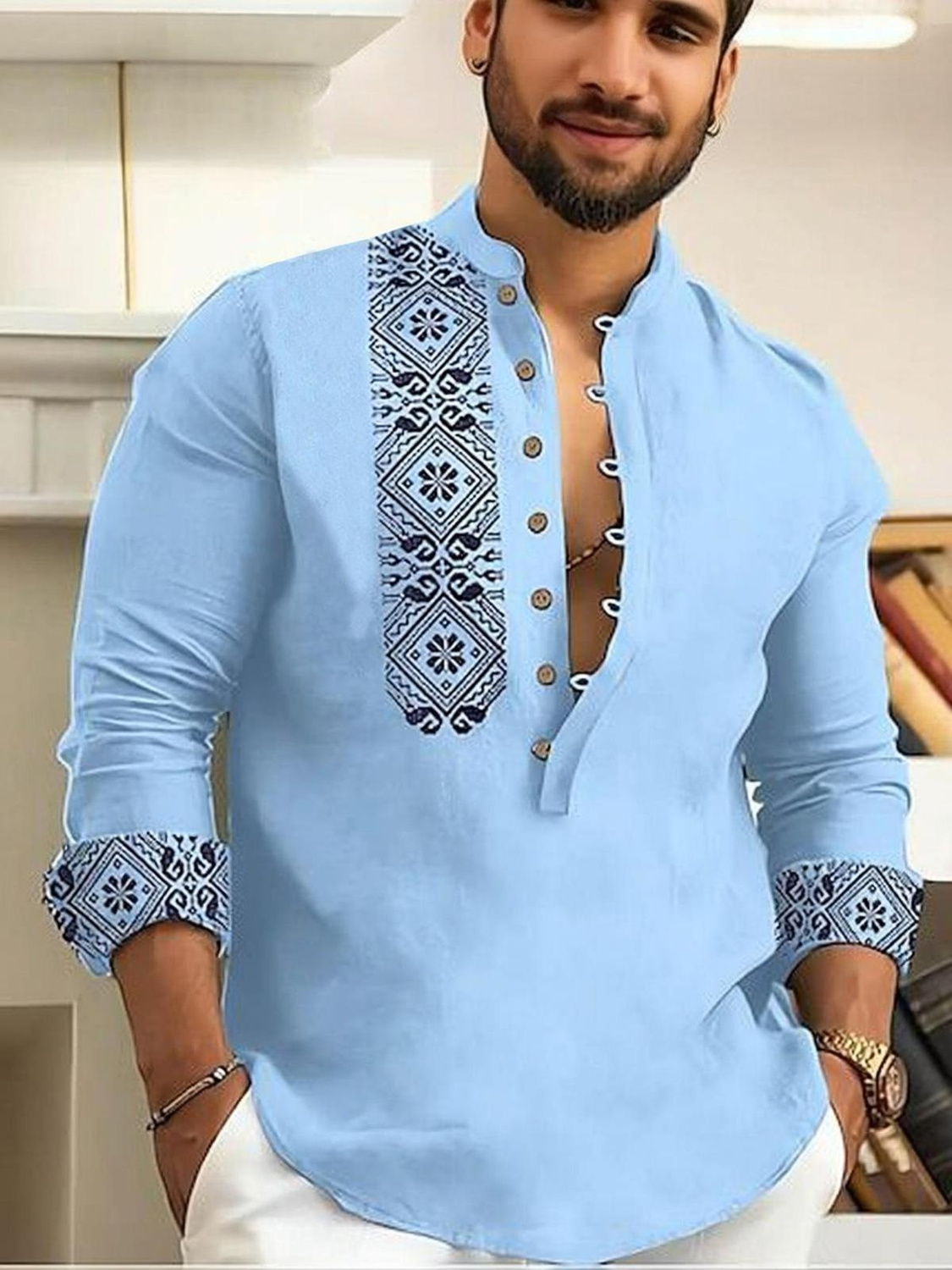 Devansh Bohemian Summer Shirt.
