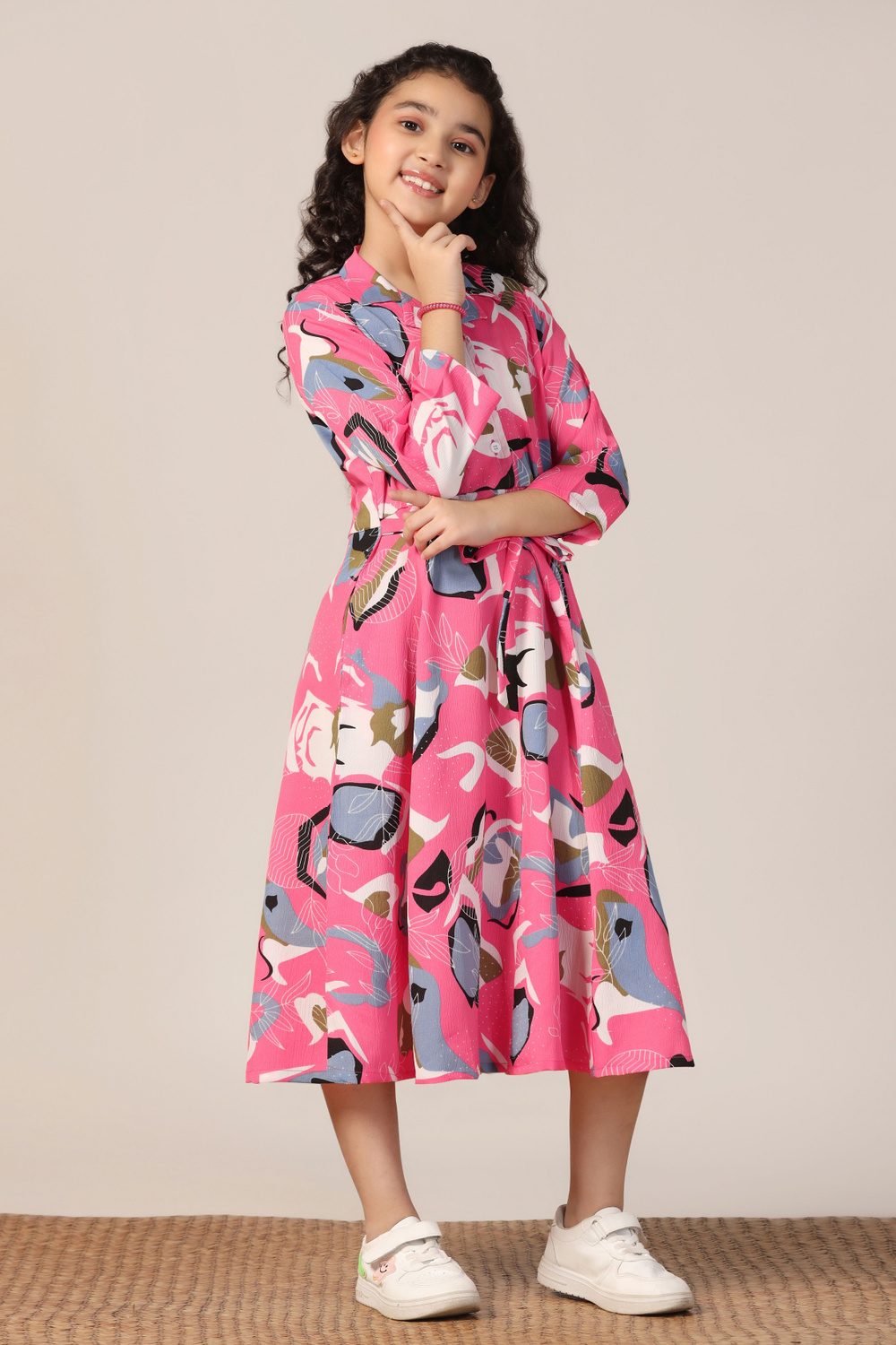 Fablina Midi-length shirt dress