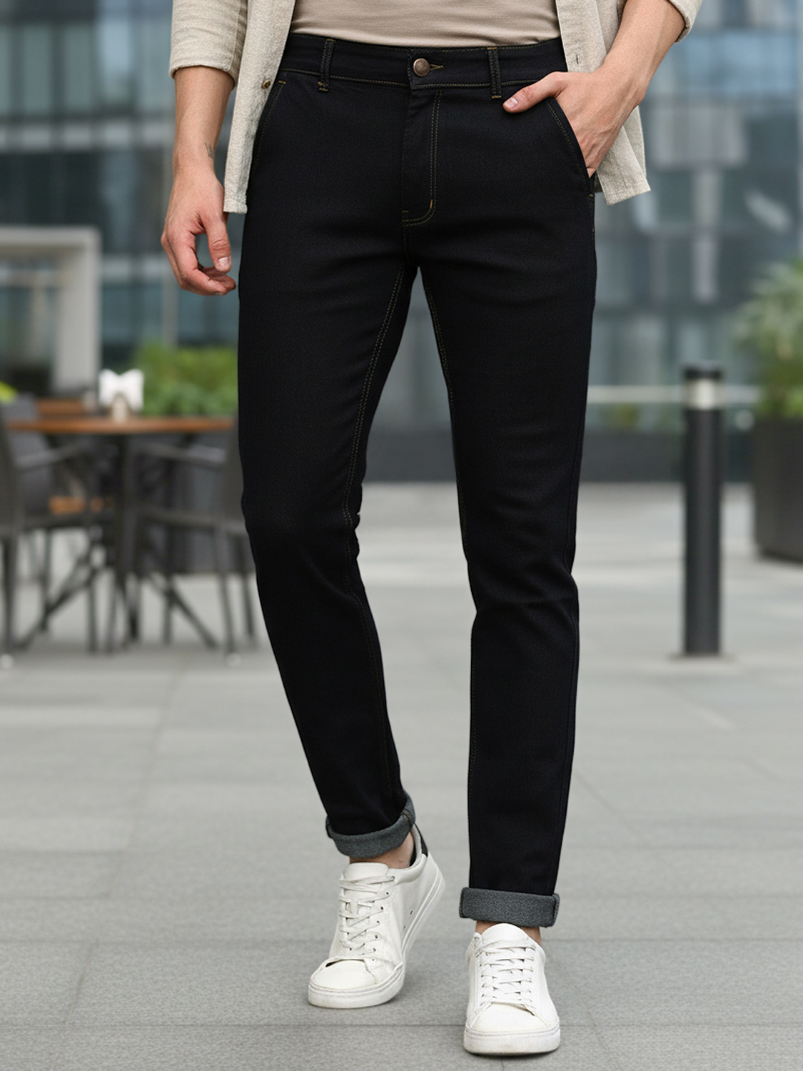  Sandstone Slim Stretchable Jogger JeanS