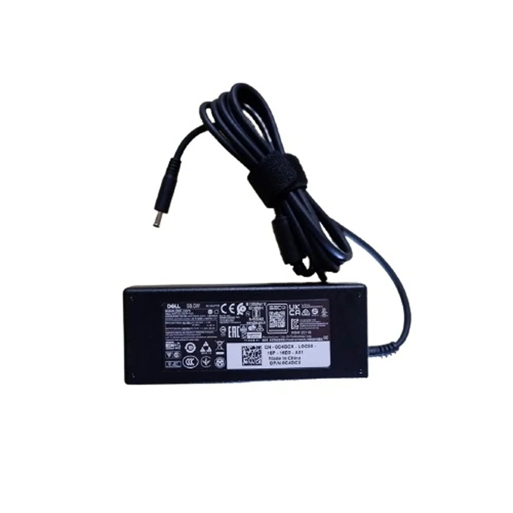Dell 90W 4.5mm (UK) AC Adapter with Power Cord - 492-BDDW