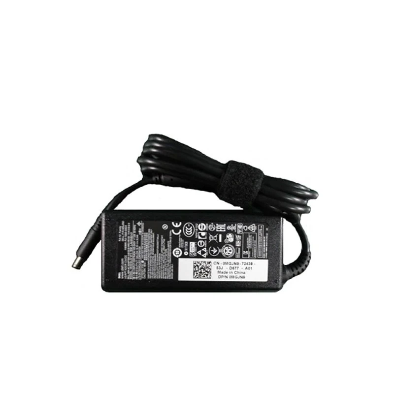 Dell AC Adapter 65W 4.5mm Barrel UK Power Cord