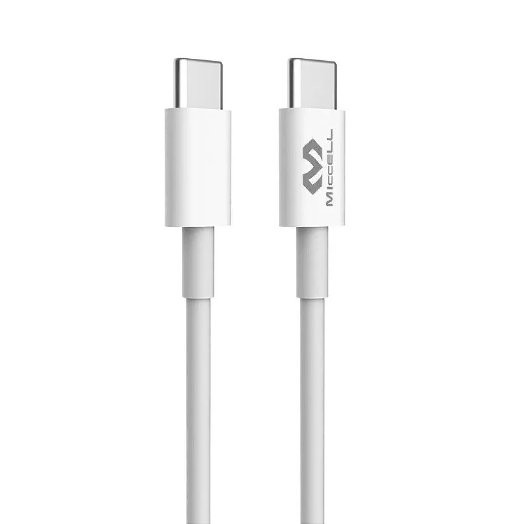 Miccell Fast Data Transfer Cable 60W (USB -C to Type C) 2 Years Warranty
