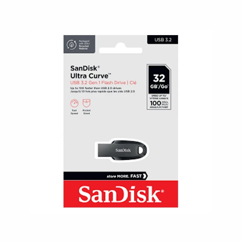 Sandisk Ultra Curve USB 3.2 Gen 1 Flash Drives