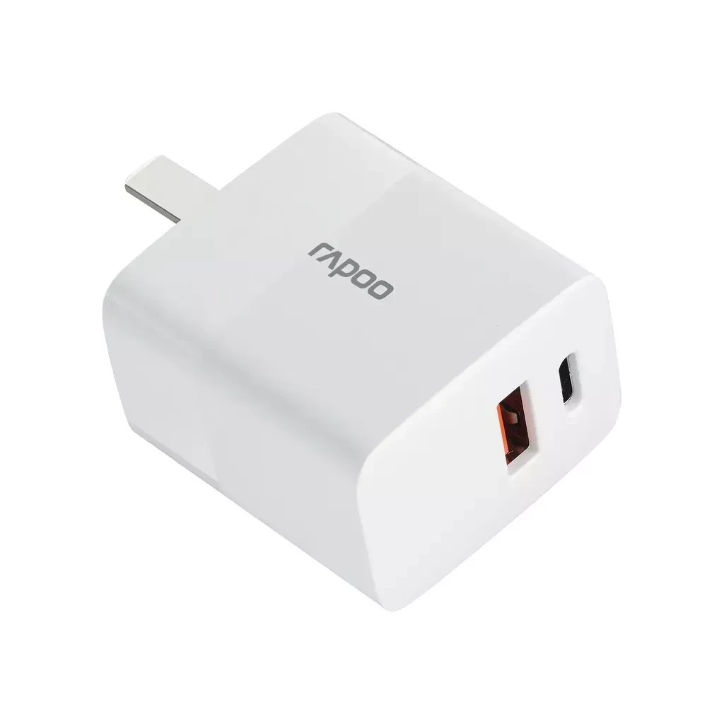 Rapoo PA20 Mini Fast Charger 20W (Output: USB-C)