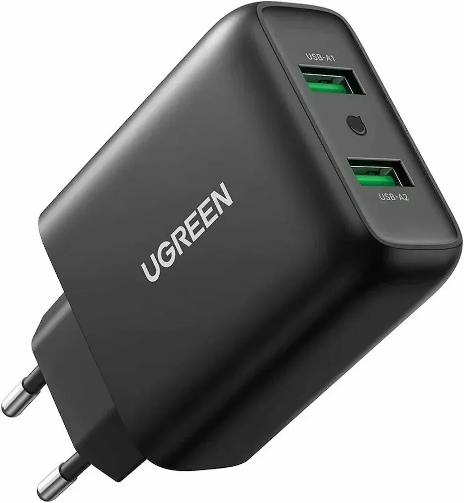 UGREEN Dual USB-A QC 3.0 36W Charger (10216)