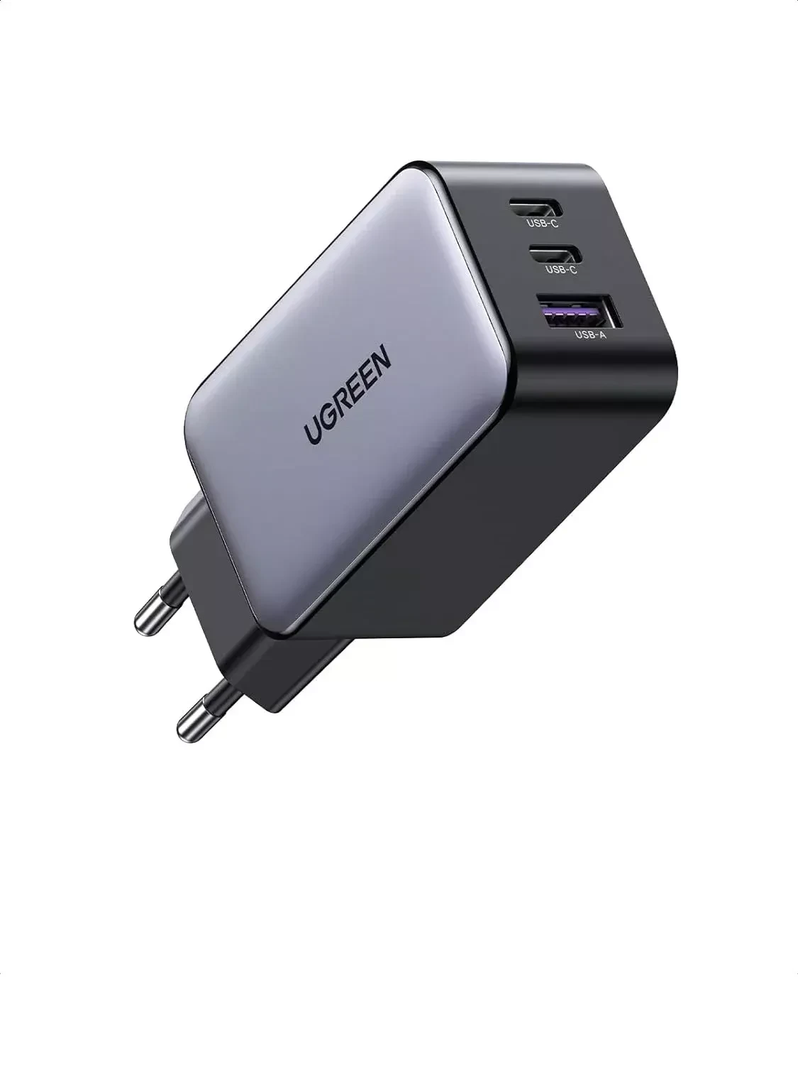 Ugreen Nexode 65W USB C GaN Charger-3 Ports Wall Charger (10335)