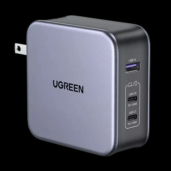 Ugreen Nexode 140W USB C GaN Charger-3 Ports Wall Charger (90549)