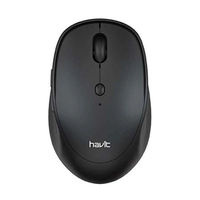 HAVIT MS76GT Wireless Mouse - 2.4GHz Bluetooth Mouse, 1600 DPI, 3 Million Times Key Life