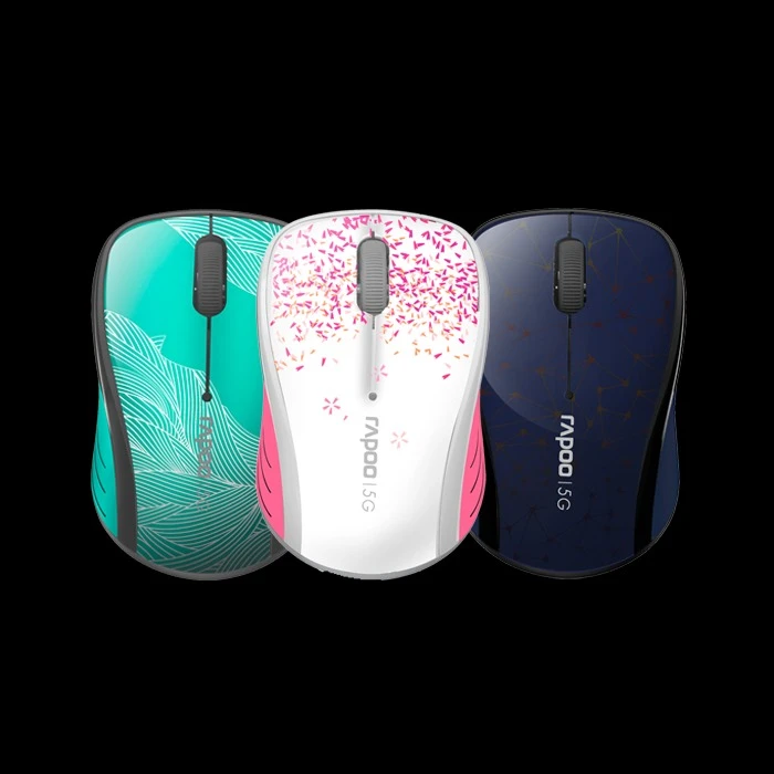 Rapoo 3100P 5G Wireless Optical Mouse Blue/ Green/ White