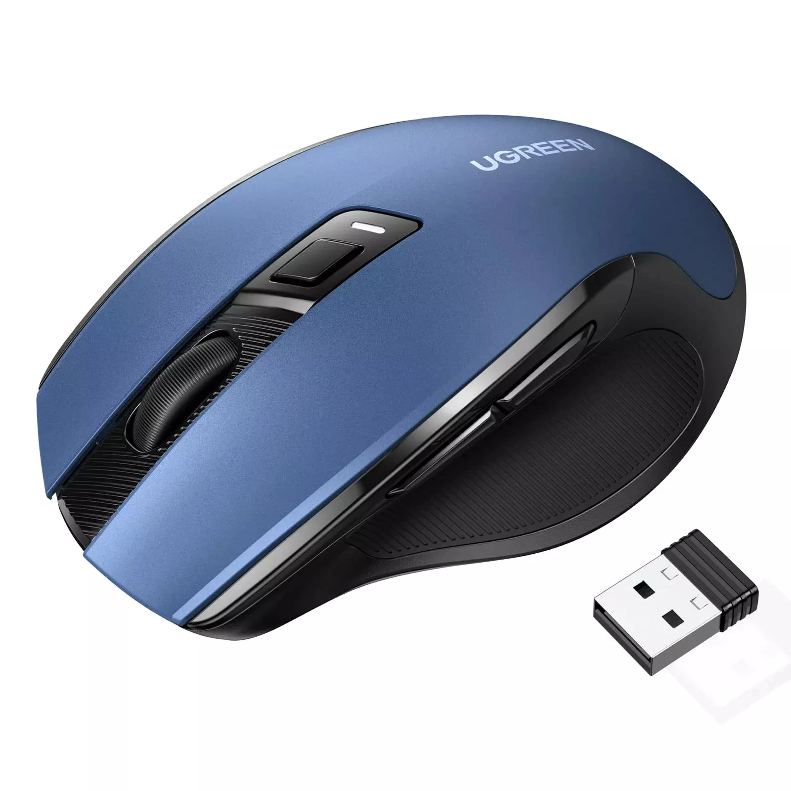Ugreen Ergonomic Contoured-Shape Design Wireless + Bluetooth Mouse ( 24752 )