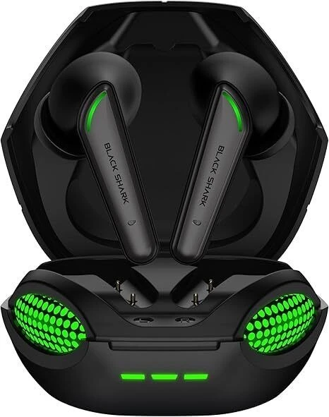 Black Shark Lucifer T7 TWS Bluetooth Earphons Wireless Bluetooth 5.3 Earbuds Game and Music Dual Mode Gaming Headset - Black