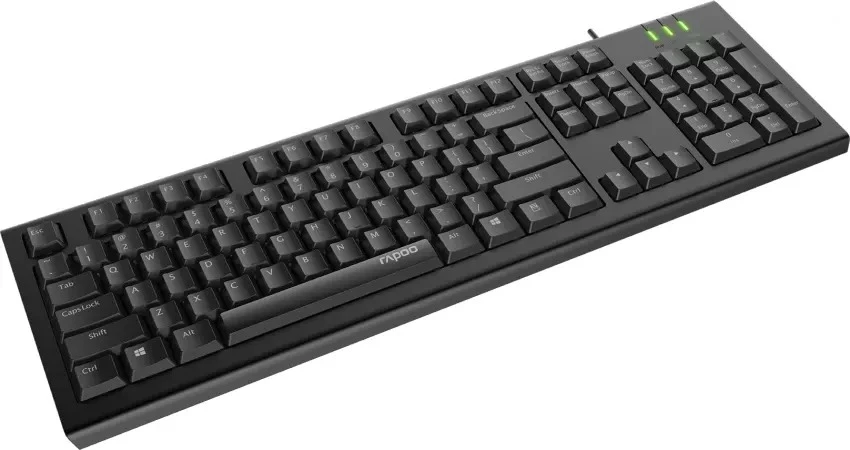 Rapoo NK1800 Spill Resistance Wired USB Keyboard