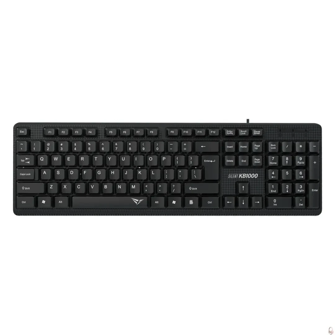 Alcatroz Silent KB1000 USB Wired Keyboard
