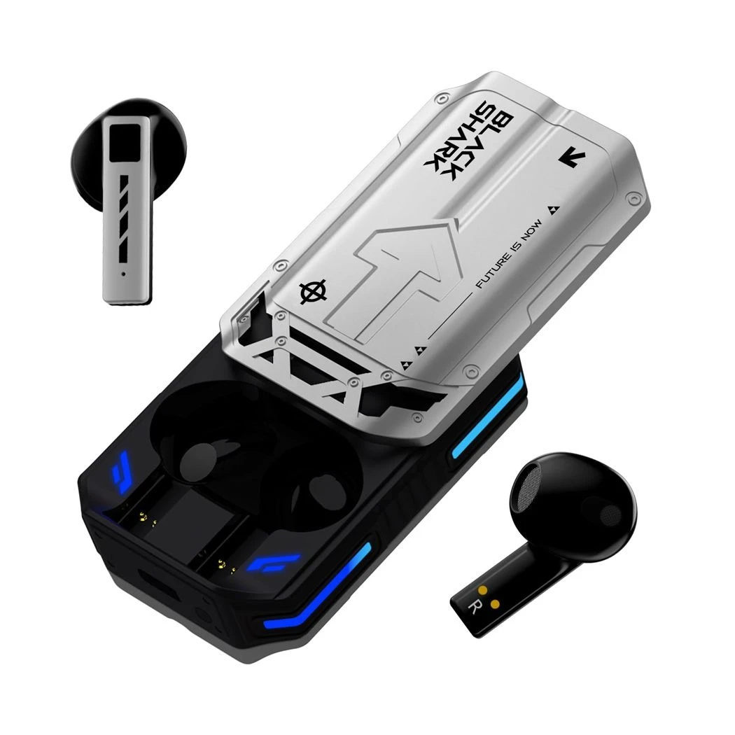 Slide Cover Design with "Shing" Sound. RGB Lighting Effect Low Latency Bluetooth 5.3 13mm Dynamic Driver 30 Hours Battery Life