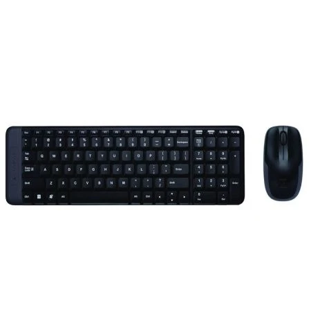 Rapoo 8110M Multi-mode Wireless Desktop Set - Wireless Keyboard & Mouse Combo, Full size with Hot Keys (Black)