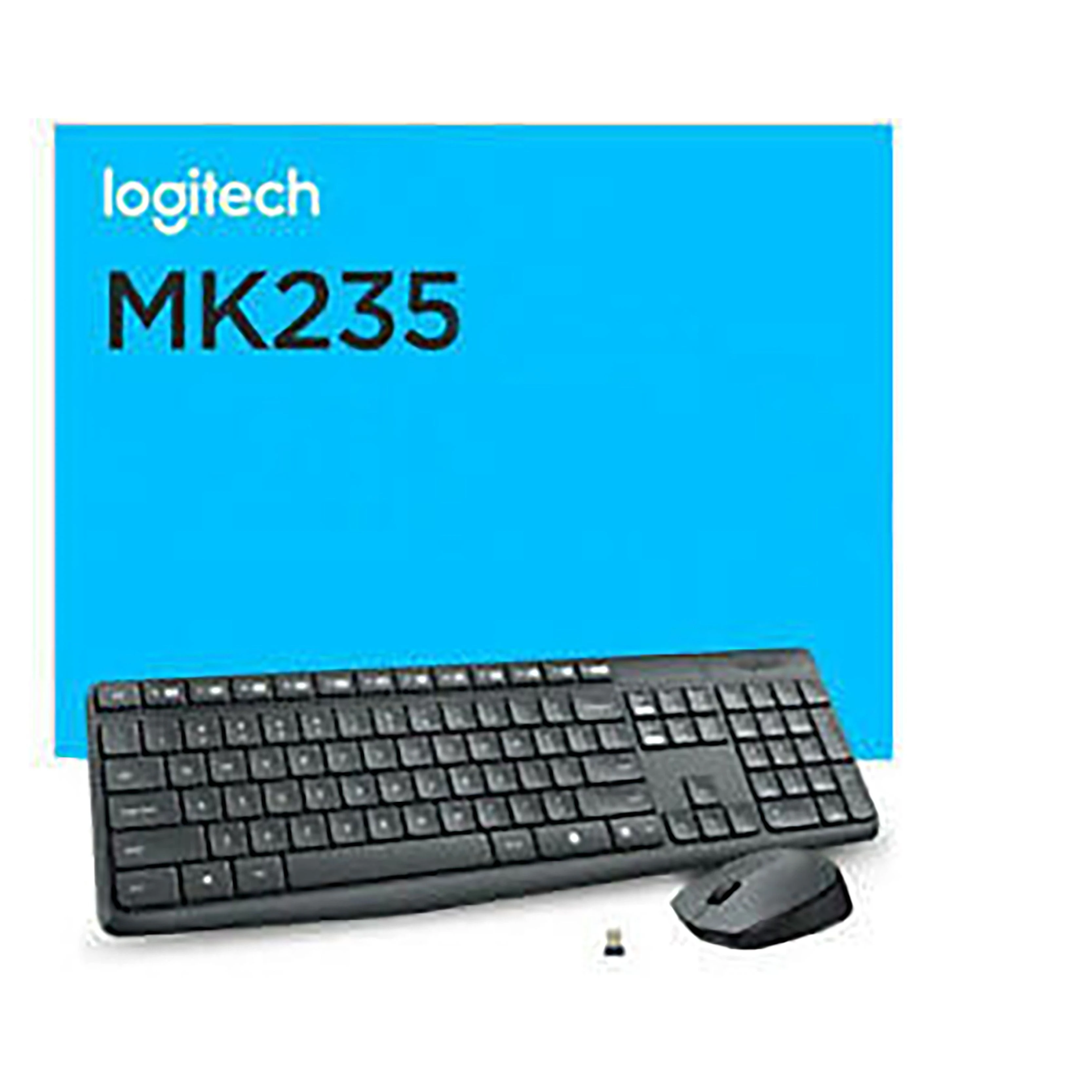 LOGITECH MK235 WIRELESS KEYBOARD AND MOUSE COMBO SET