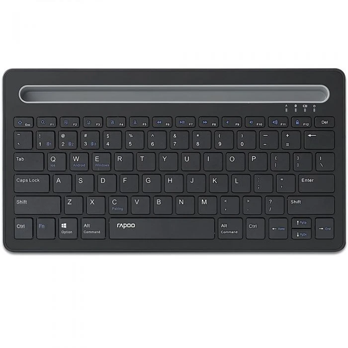 RAPOO XK100 US-Black Bluetooth Keyboard with Tablet Stand