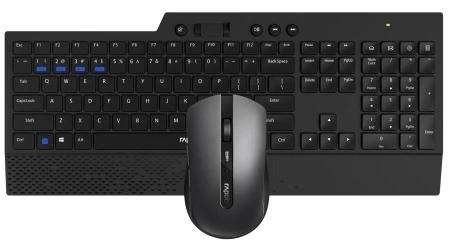 RAPOO XK100 US-Black Bluetooth Keyboard with Tablet Stand