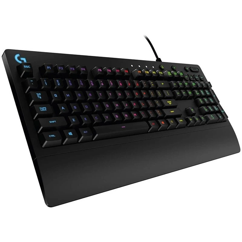 Logitech G213 RGB Gaming Keyboard - Spill Resistant, Mech Dome Keys, 16M RGB Colors