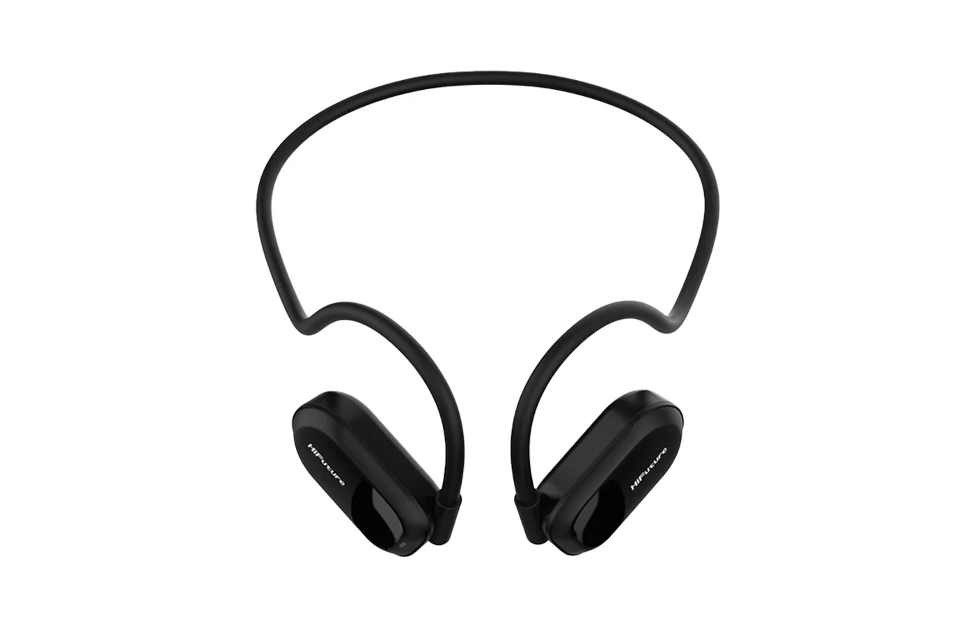 HiFuture FutureMate Open-Ear Wireless Headphones ( Bluetooth 5.3 | Dual-Mic ENC | 8H Playtime | IPX5 Waterproof | Type-C Fast Charging | Lightweight Neckband)