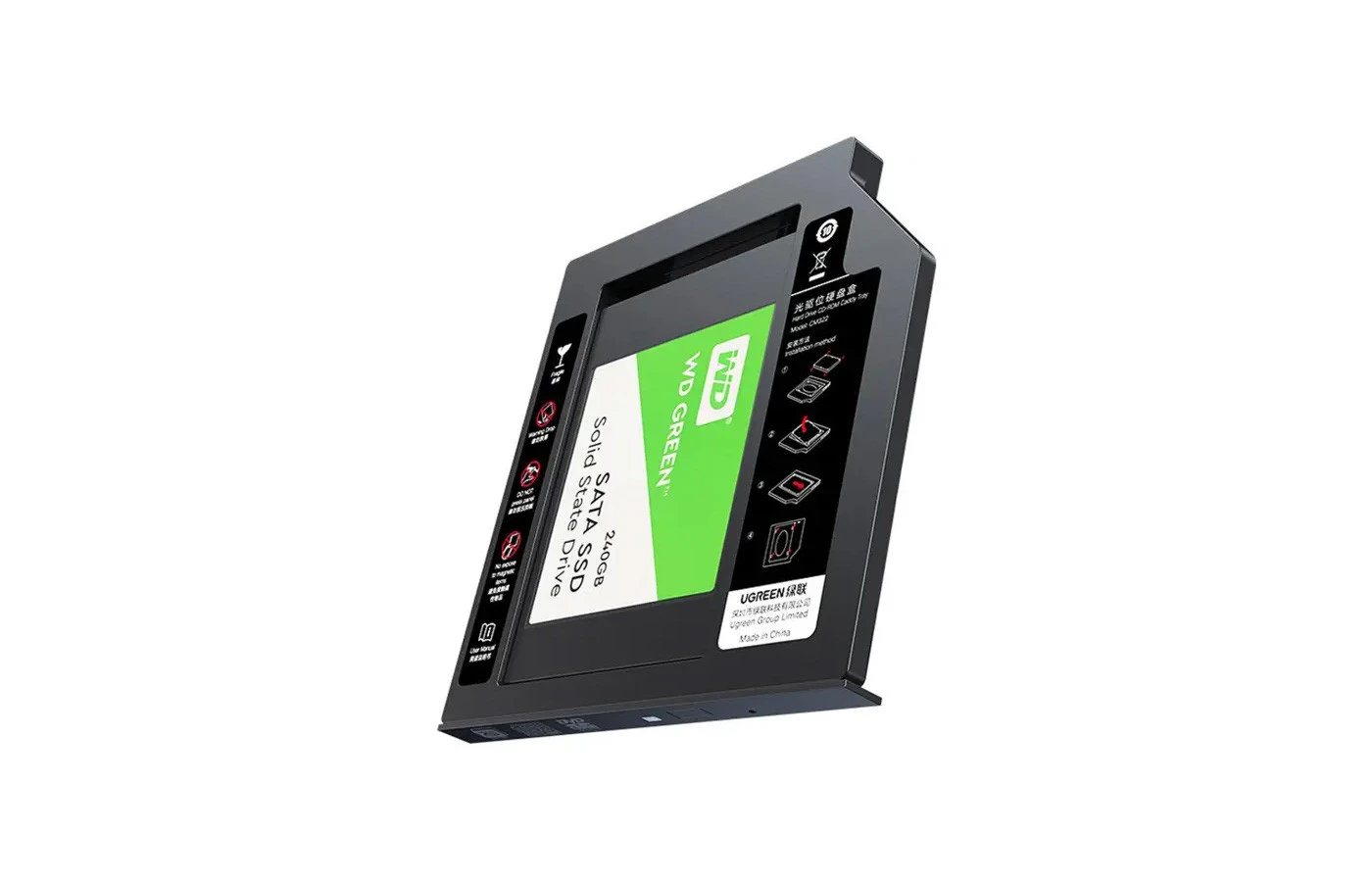 UGREEN SATA Hard Disk Drive Caddy Tray 9.5mm