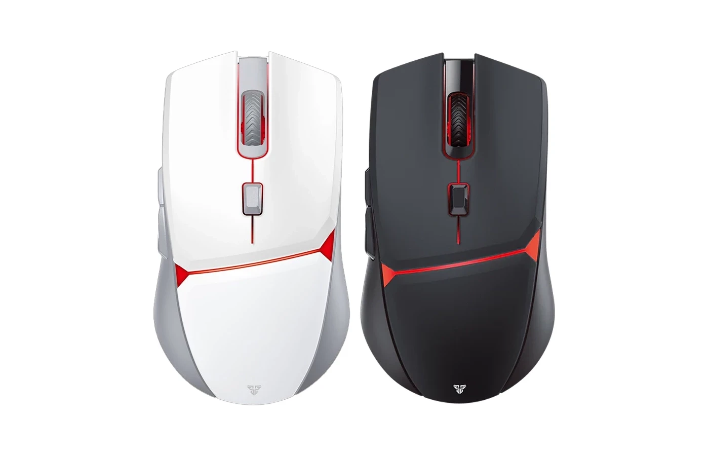 Fantech Crypto WGC3 Dual Mode Wireless Gaming Mouse (Pixart 3325 Gaming Optical Sensor | Rechargeable | 2.4GHz Wireless Connection | 10000 DPI | 1000Hz Polling Rate | 20 Million Keystrokes | 20G Acceleration | RGB Lighting | 1-Year Warranty)