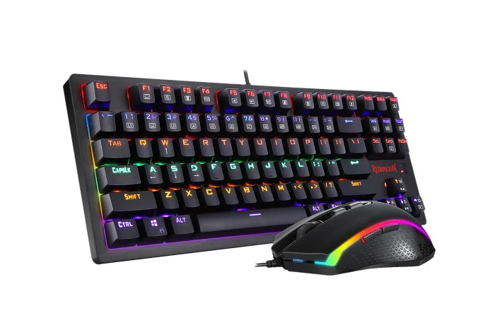 Redragon S113 Gaming Keyboard & Mouse Combo | Brown Switch