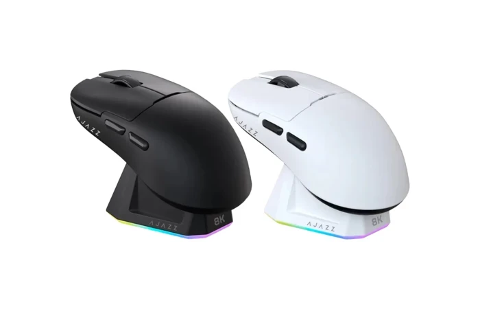 AJAZZ AJ159 Pro Tri-Mode Gaming Mouse | Ultra Fast 8K Wireless Performance for Competitive FPS | 1 Year Warranty