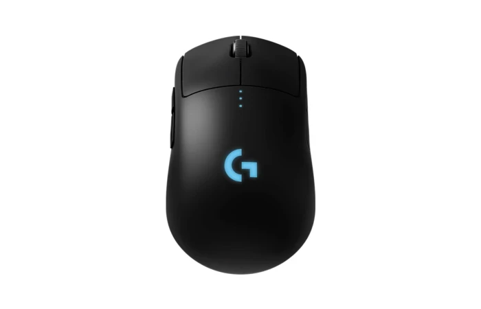 Logitech - PRO Lightweight Wireless Optical Ambidextrous Gaming Mouse with RGB Lighting - Wireless - Black