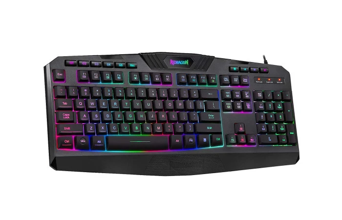 Redragon K503 HARPE Silent USB RGB Gaming Keyboard with Wrist Rest