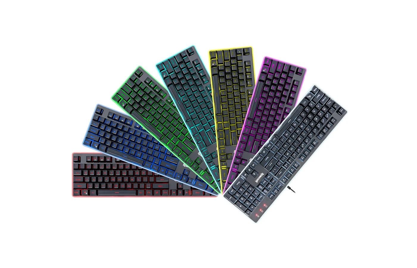 Redragon K509 DYAUS 7 Colors Backlit Gaming Keyboard