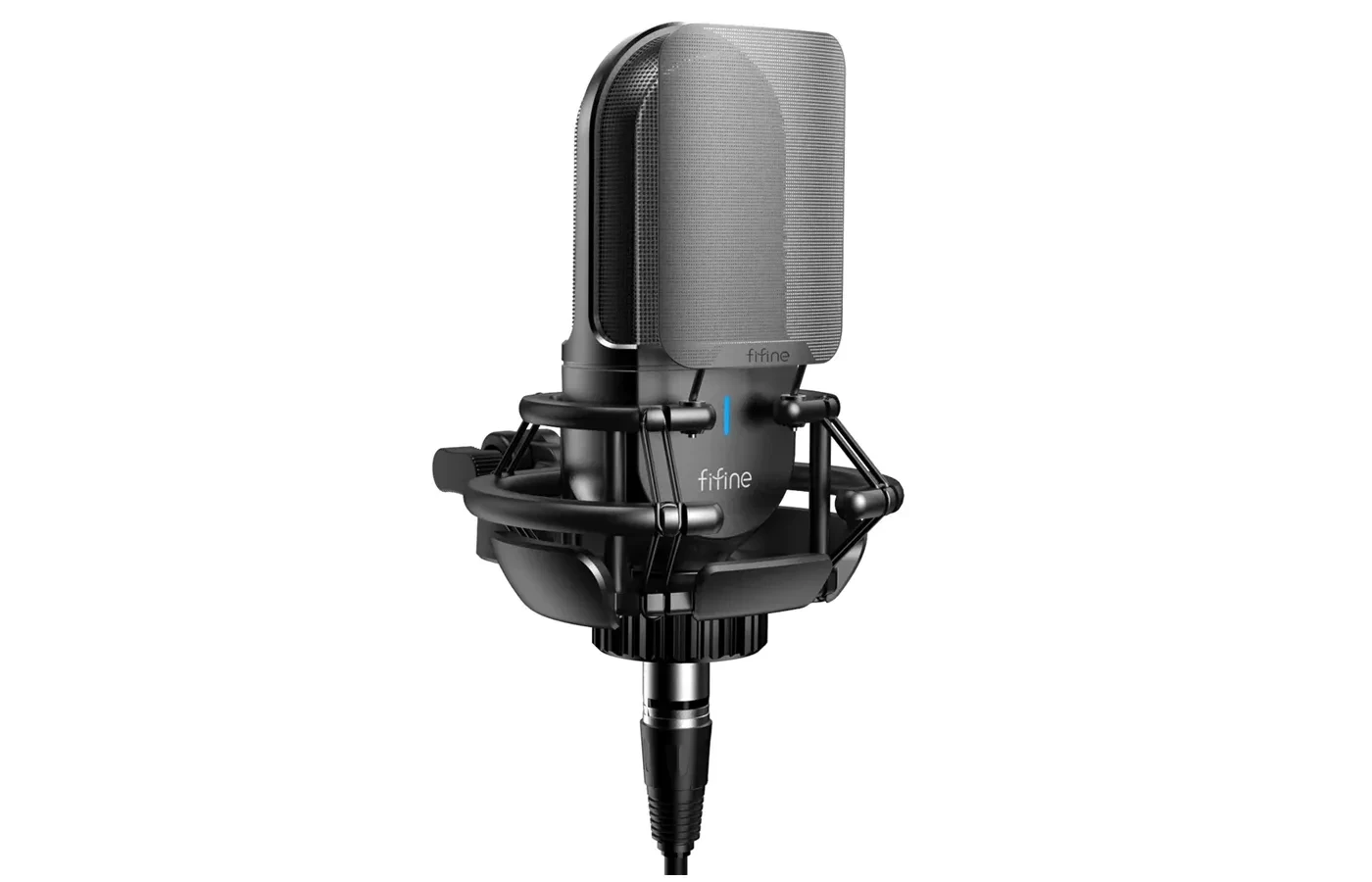 FIFINE K720 Condenser Microphone (Shock Mount | Pop Filter)