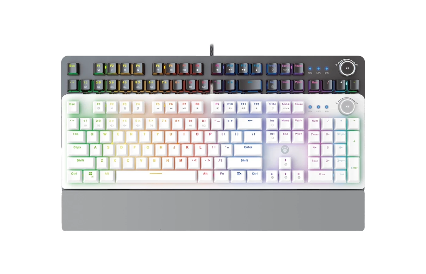 Fantech Maxpower MK853 V2 Blue Switch RGB Keyboard