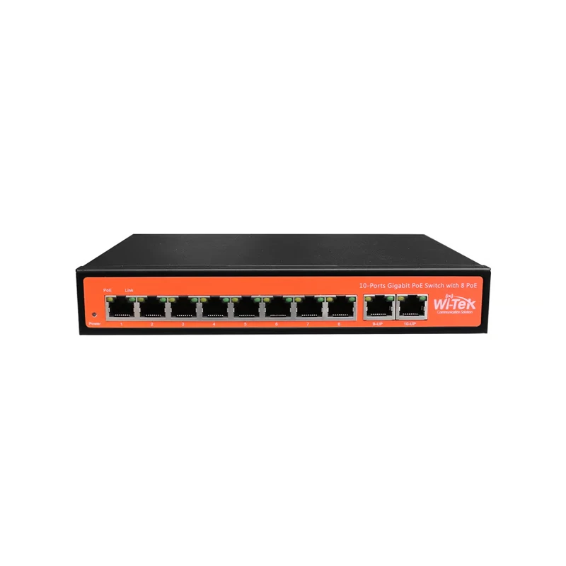 WI-TEK 8-Port Gigabit Unmanaged POE Switch WI-PS308G