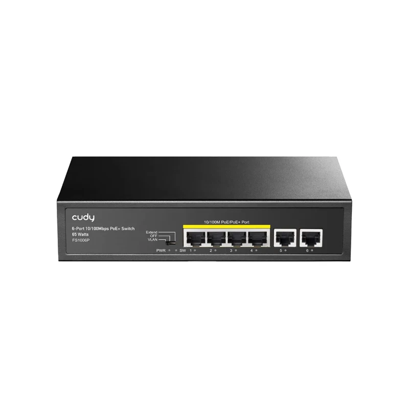 Cudy FS1006P 6-Port 10/100M PoE+ Switch