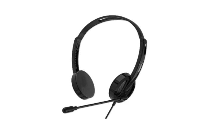 Rapoo H101 Wired Stereo Headset with Adjustable Mic