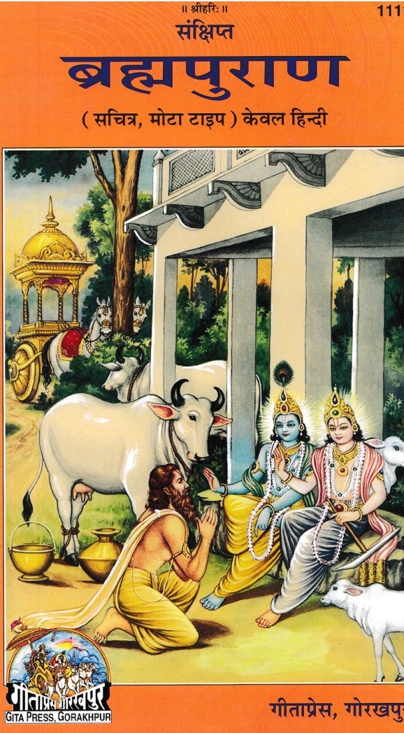 Image of १ ब्रह्म पुराणम् १०,०००  ब्रह्मं पुराणं दशसाहसं विदुः