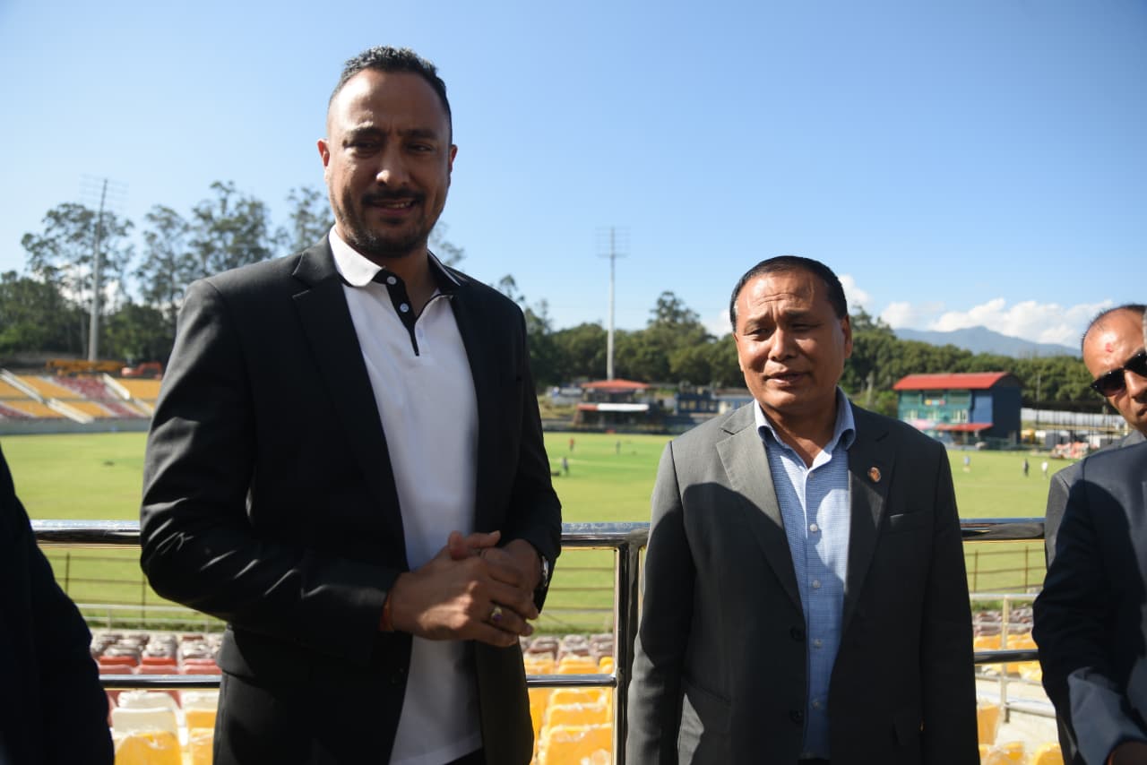 टियु क्रिकेट मैदानको निर्माण कार्य छिटो सम्पन्न गरी हस्तान्तरण गर्न निर्माण कम्पनीलाई मन्त्री घिसिङको निर्देशन