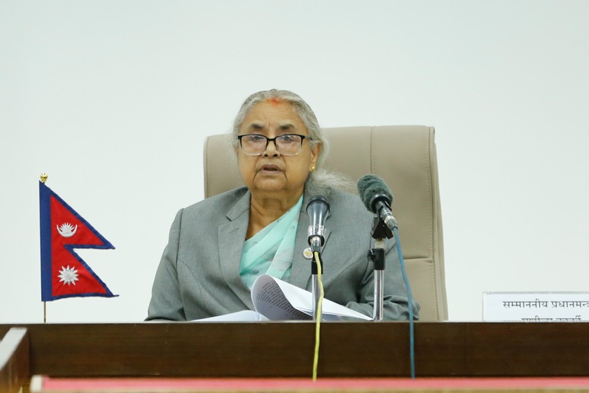 जेन-जी युनाइटेडका समूह र प्रधानमन्त्रीबिच भेटबार्ता